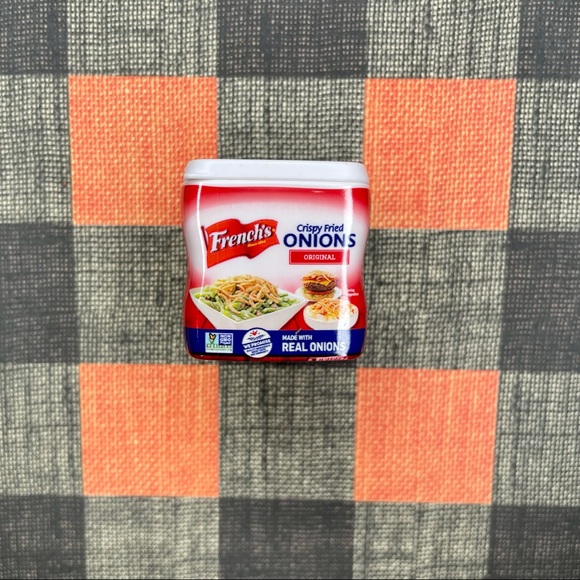 French’s Crispy Fried Onions Pin | Handmade | Mini Brands | NWOT | Quirky | Fun - Picture 6 of 16